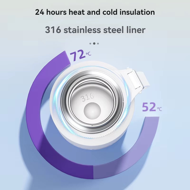 1.5L Thermos Water Bottle Stainless Steels Vacuum Flask Hot Coffee Tea Water Heat Preservation Bottles Cold Tumbler Drinkware