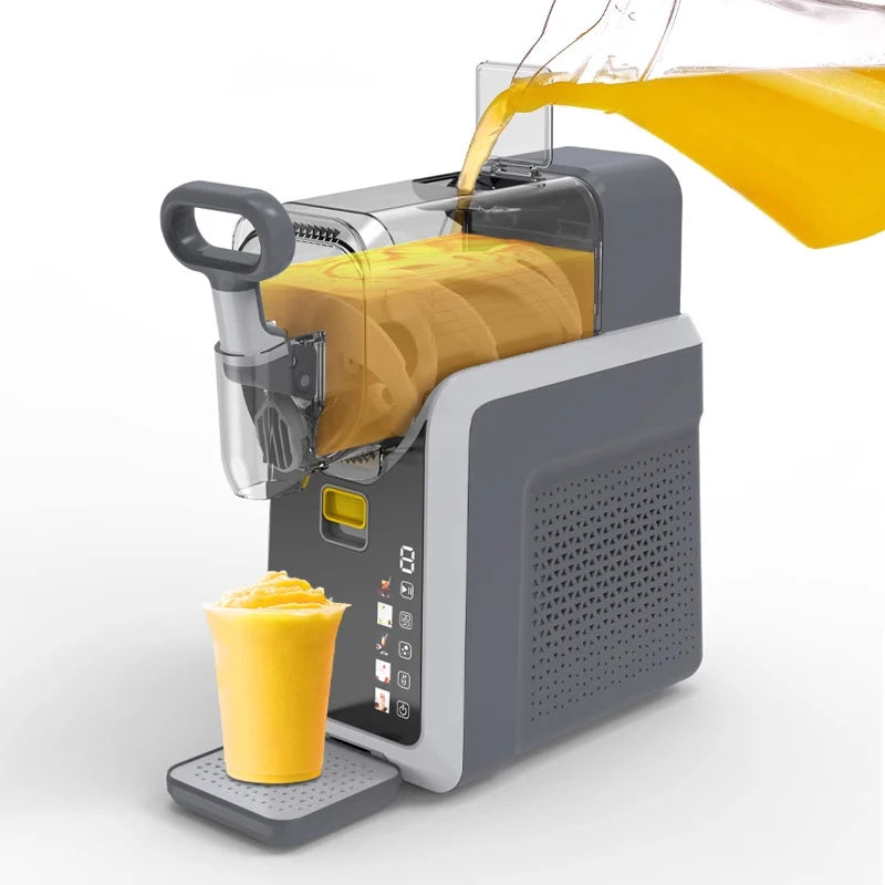Versatile Snow Melting Machine - Your Ultimate Small Household Slush, Smoothie, Milkshake, and Shaved Ice Maker!