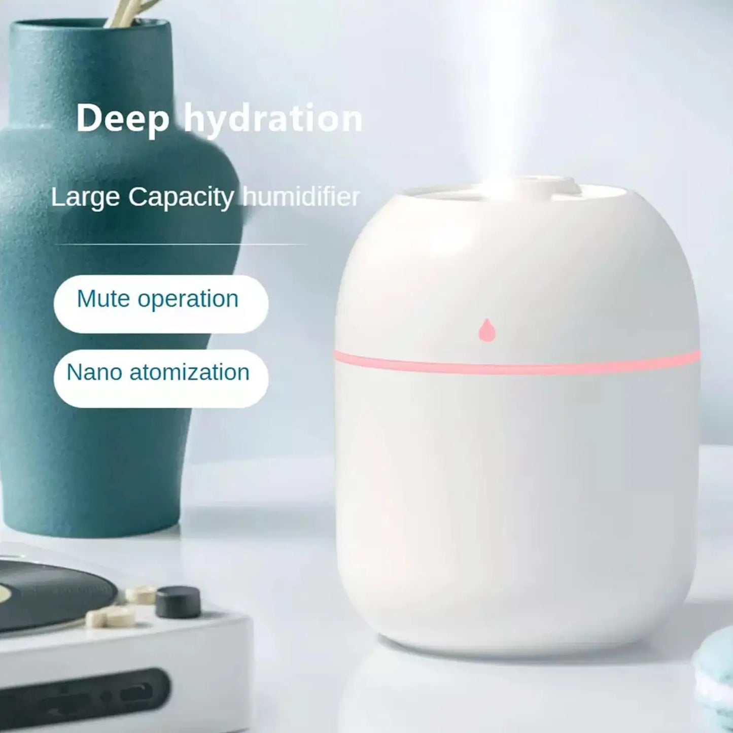 USB Aroma Diffuser Humidifier Sprayer Portable Home Appliance 220Ml Electric Humidifier Desktop Home Fragrance Perfumes Diffuser
