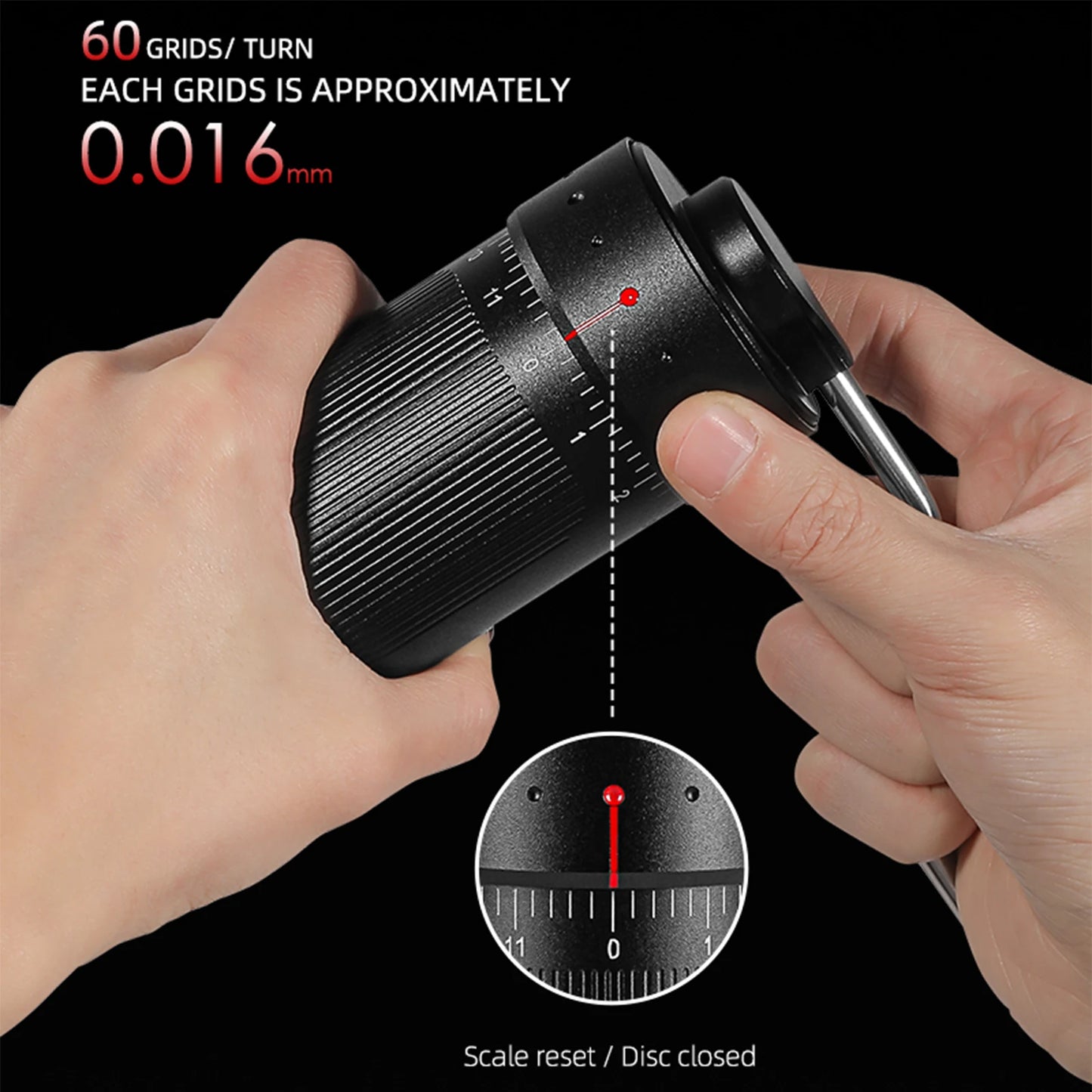Manual Coffee Grinder Numerical External Setting Stainless Steel Conical Burr Fit Drip Coffee Espresso Barista Gifts