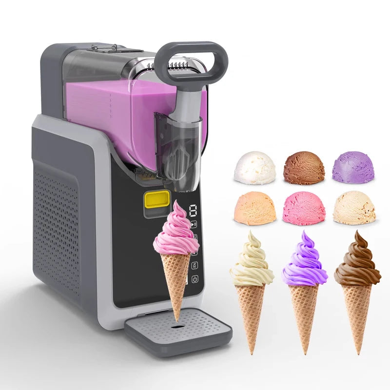 Versatile Snow Melting Machine - Your Ultimate Small Household Slush, Smoothie, Milkshake, and Shaved Ice Maker!