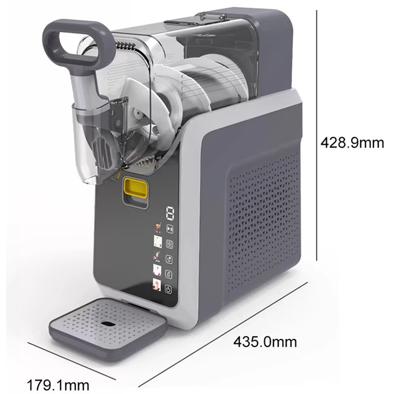 Versatile Snow Melting Machine - Your Ultimate Small Household Slush, Smoothie, Milkshake, and Shaved Ice Maker!