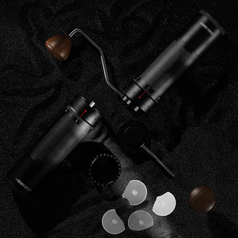 Manual Coffee Grinder Numerical External Setting Stainless Steel Conical Burr Fit Drip Coffee Espresso Barista Gifts