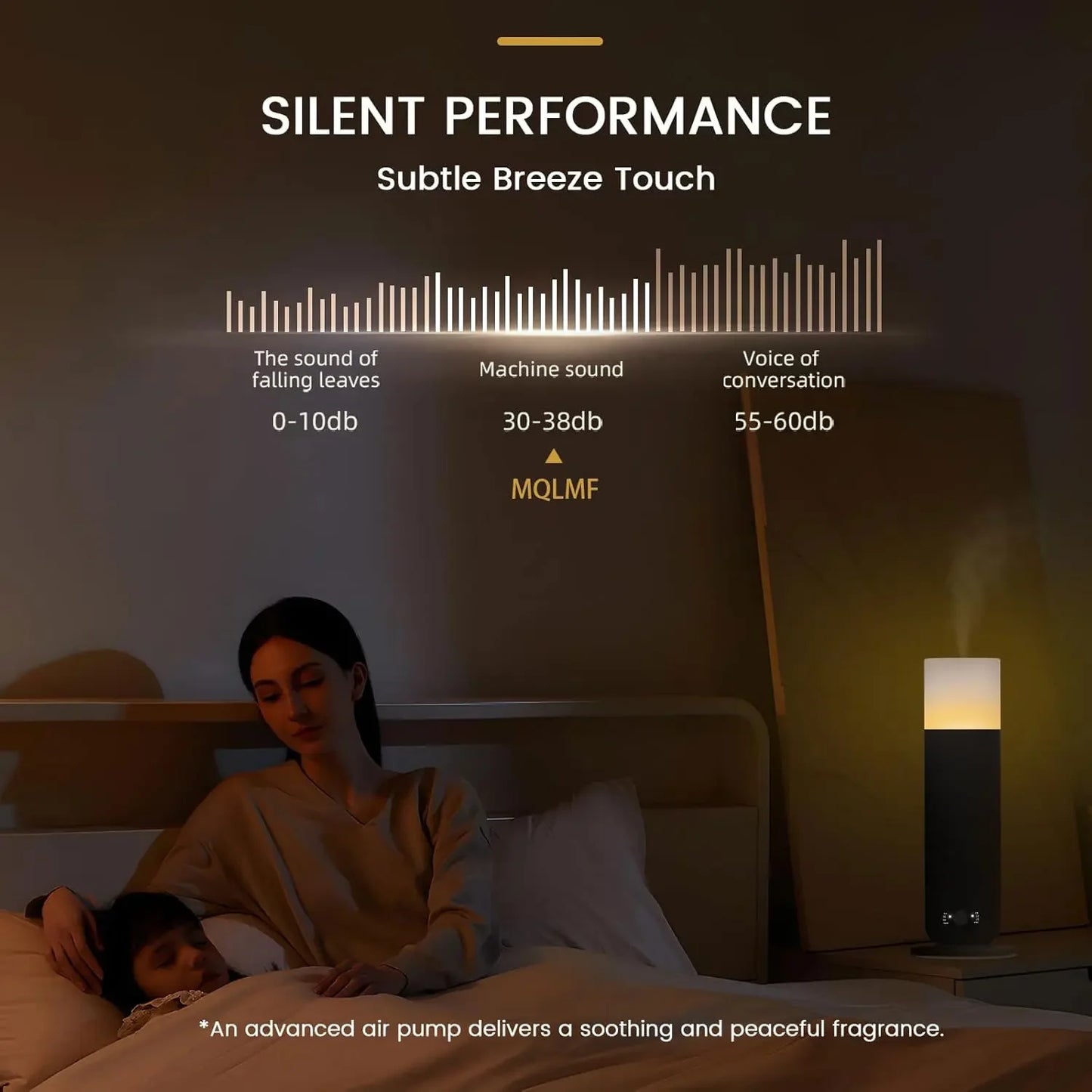 120ML Tower Scent Diffuser Machine Bluetooth Control Fragrance Diffuser Electric Smell for Home Hotel Collection Diffuser