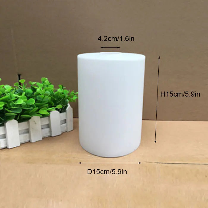 Stylish White Glass Egg Drum Lampshade Cover for E27 Fixtures - Modern D4.2Cm Replacement Accessory