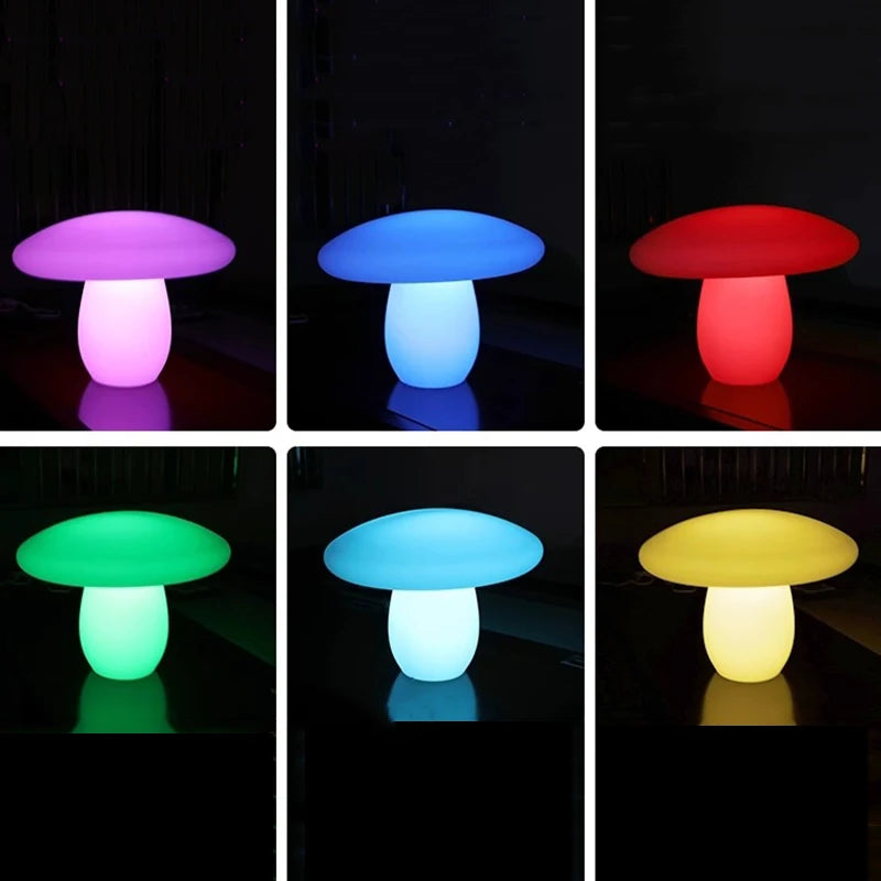 Luminous Mushroom Lamp Lawn Solar LED Lighting Solar Lamp Outdoor Garden Decoration Outdoor and Indoor Garden Lamp