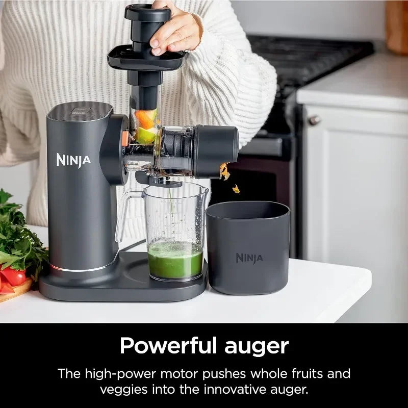 Powerful Slow Juicer with Total Pulp Control, Countertop, Electric
