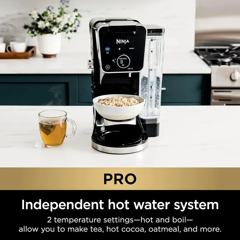 For Pro Specialty 12-Cup Coffee Maker with Glass Carafe, Single-Serve, Grounds, Compatible with K-Cup Pods