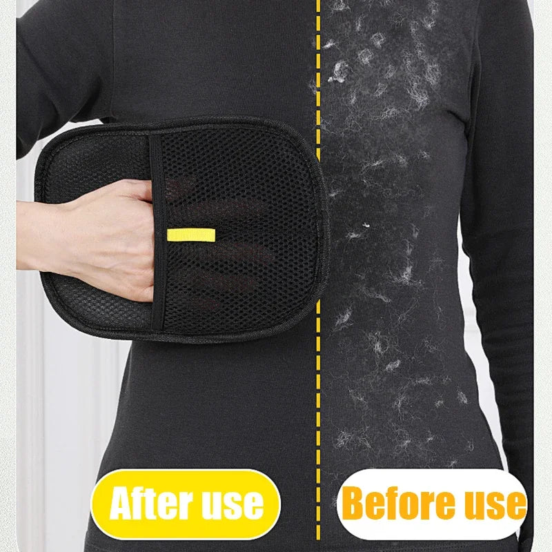 Pet Electrostatic Hair Removal Gloves Pet Hair Remover Mitt Static Removal Glove for Clothes Sofa Carpet