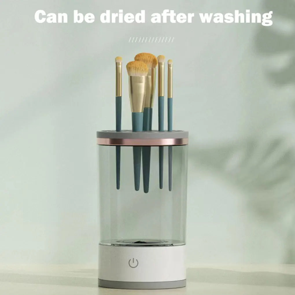 Makeup Brush Cleaner Automatic Rotating Makeup Brush Cleaner Electric Cosmetic Makeup Brush Rotary Washing Machine