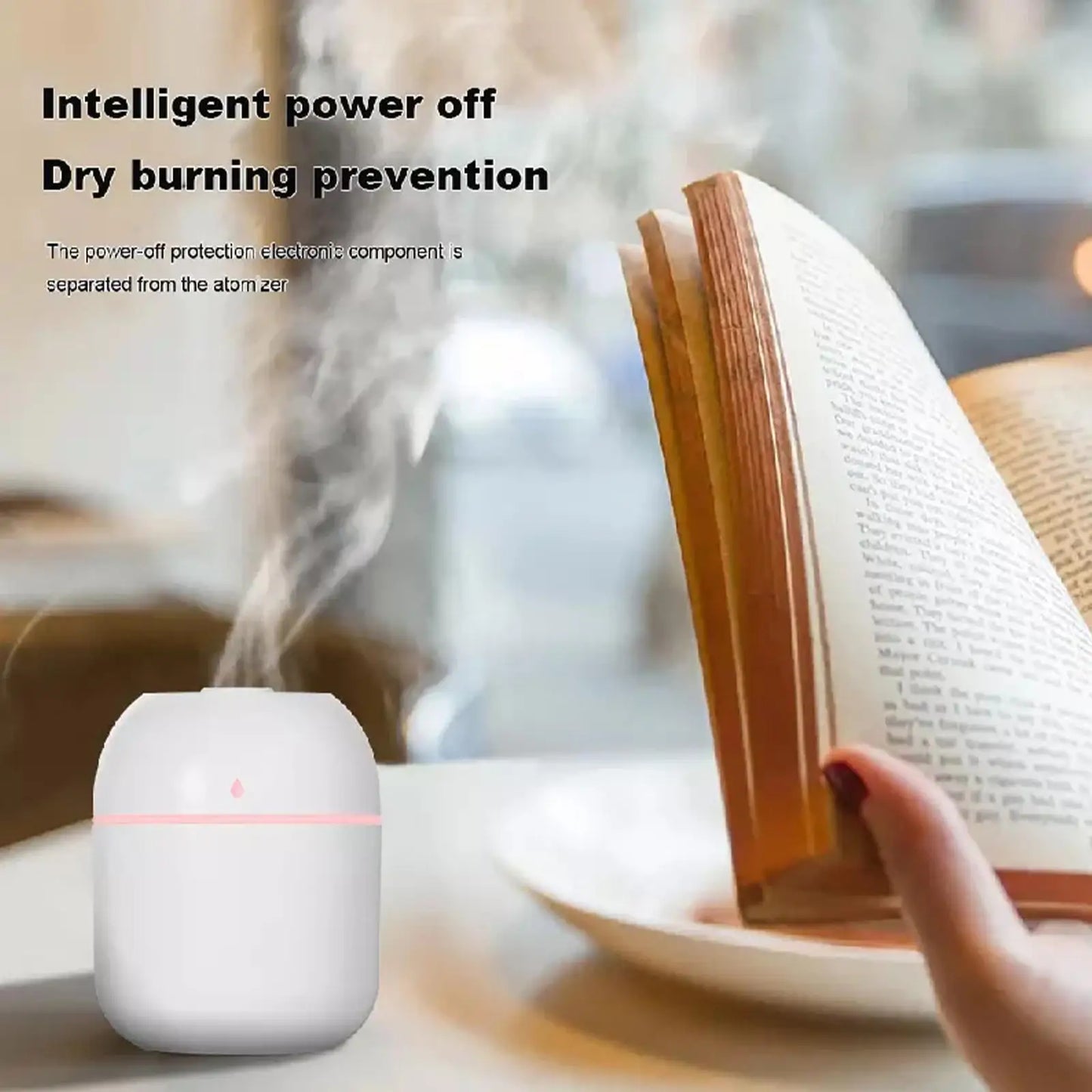 USB Aroma Diffuser Humidifier Sprayer Portable Home Appliance 220Ml Electric Humidifier Desktop Home Fragrance Perfumes Diffuser