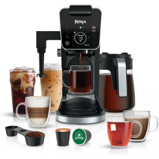For Pro Specialty 12-Cup Coffee Maker with Glass Carafe, Single-Serve, Grounds, Compatible with K-Cup Pods