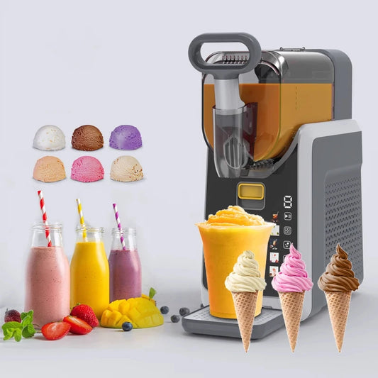 Versatile Snow Melting Machine - Your Ultimate Small Household Slush, Smoothie, Milkshake, and Shaved Ice Maker!